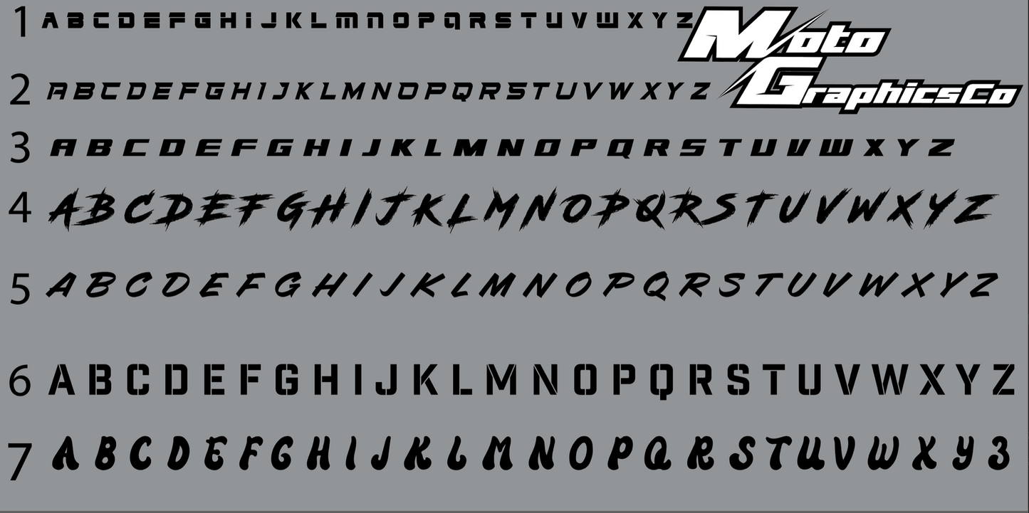 MotoGraphicsCo White/Blue 110