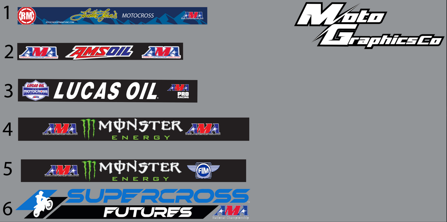 Yamaha YZ250F/450F Monster Energy Star Racing Factory Kit