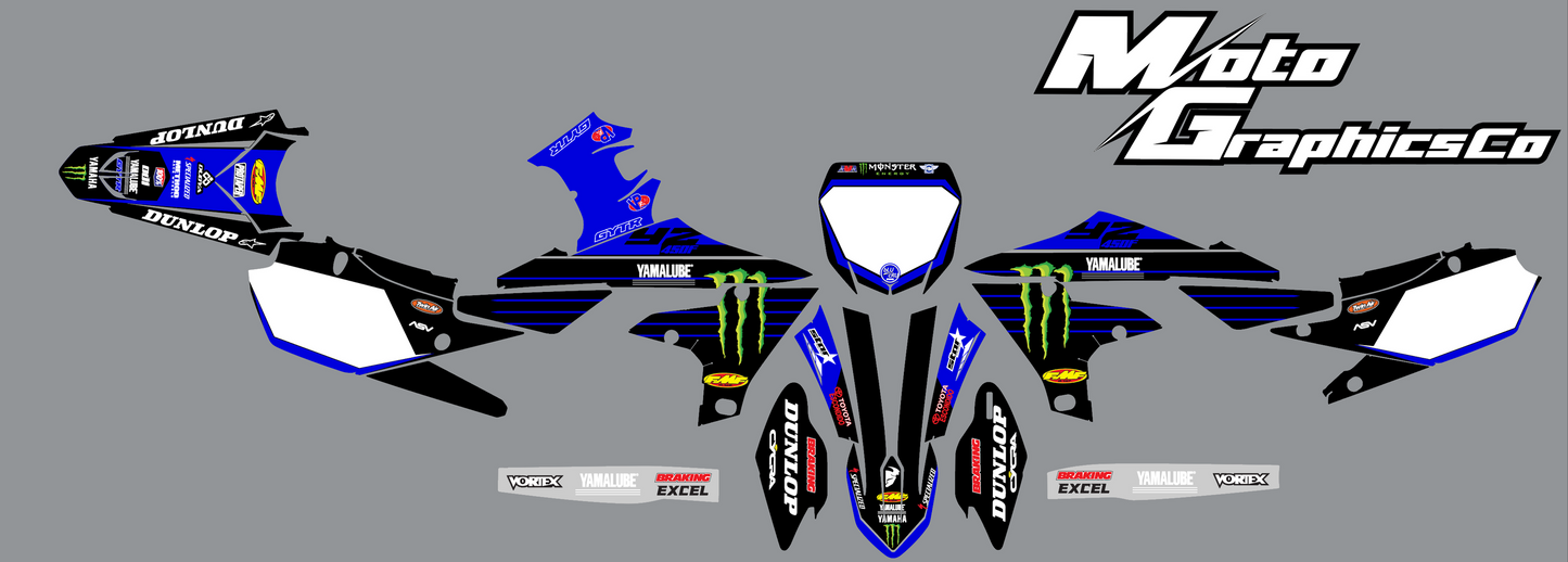 Yamaha YZ250F/450F Monster Energy Star Racing Factory Kit