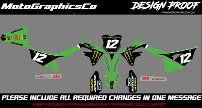 Kawasaki KX250/450 Monster Energy Factory Edition