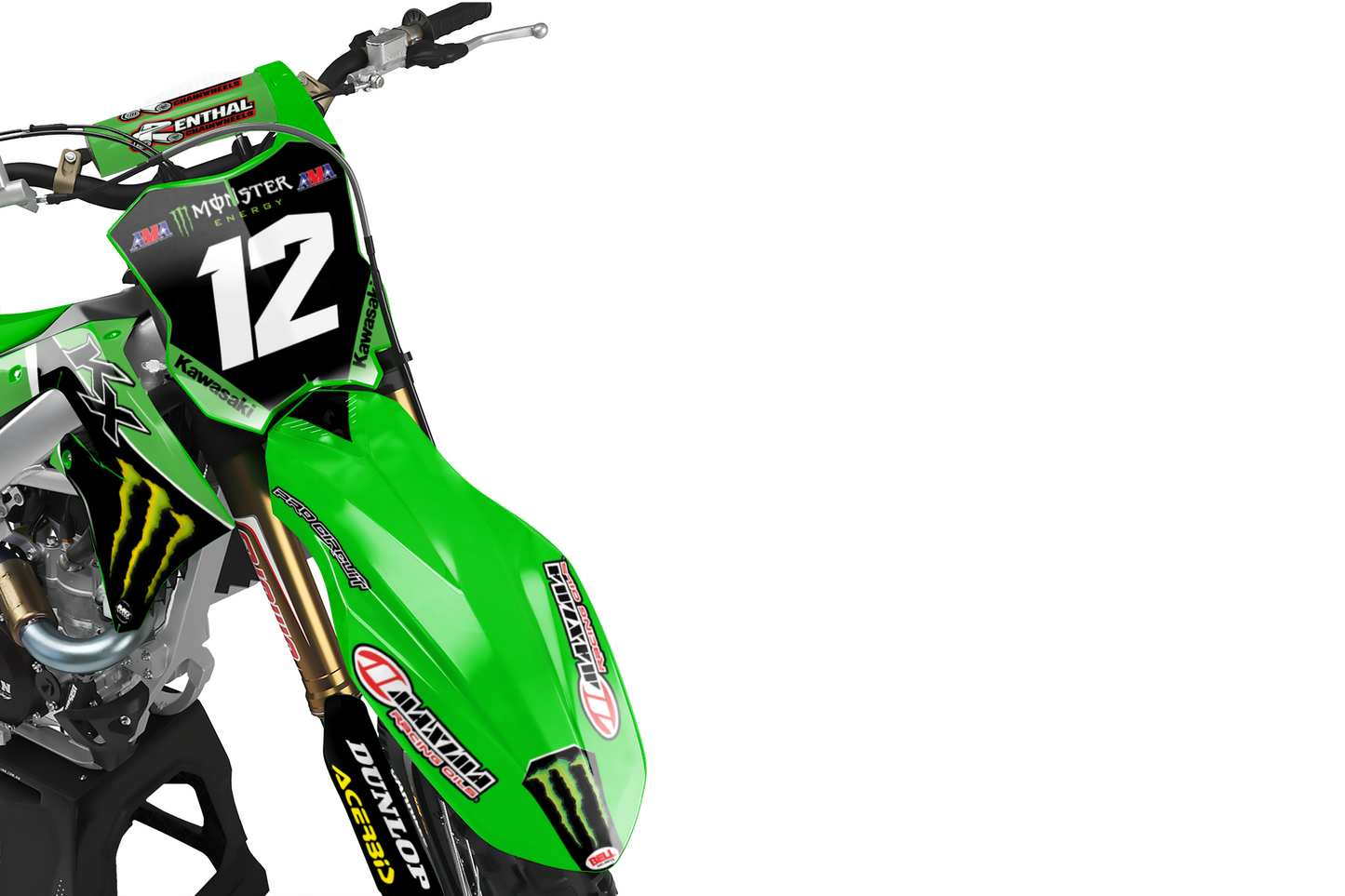 Kawasaki KX250/450 Monster Energy Factory Edition