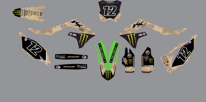 Kawasaki KX250/450 Desert Theme