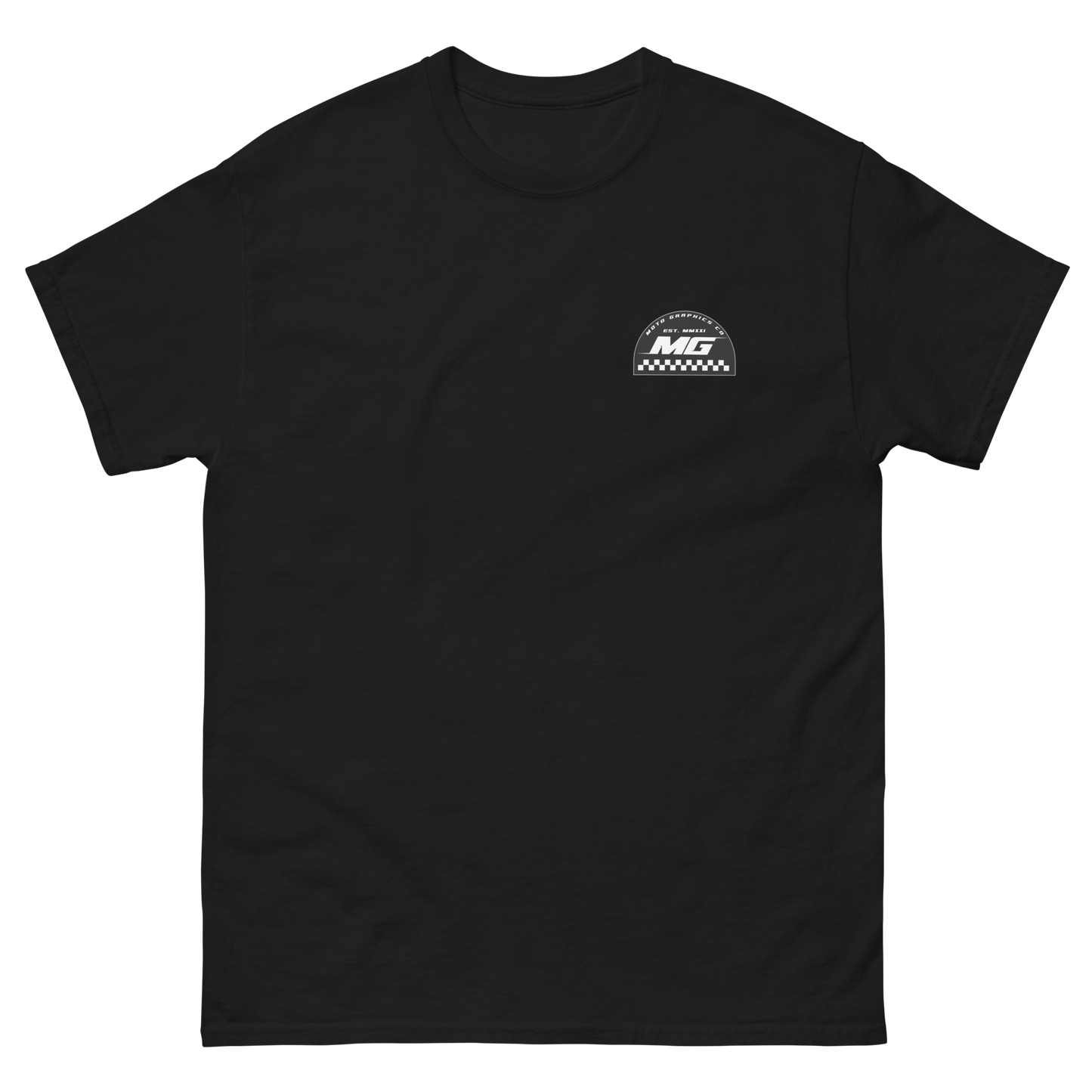 MotoGraphicsCo Blk/White Tee