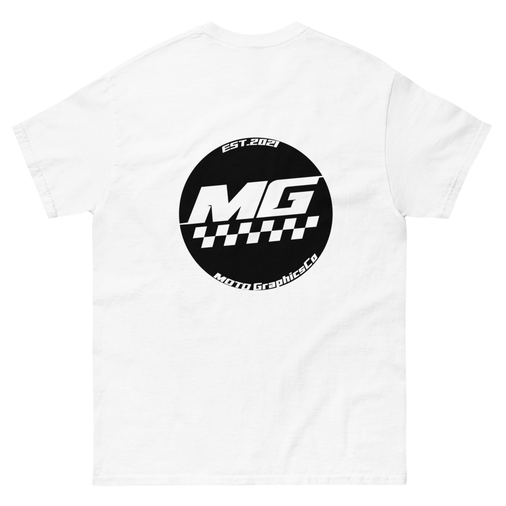 MotoGraphicsCo Blk/White Tee