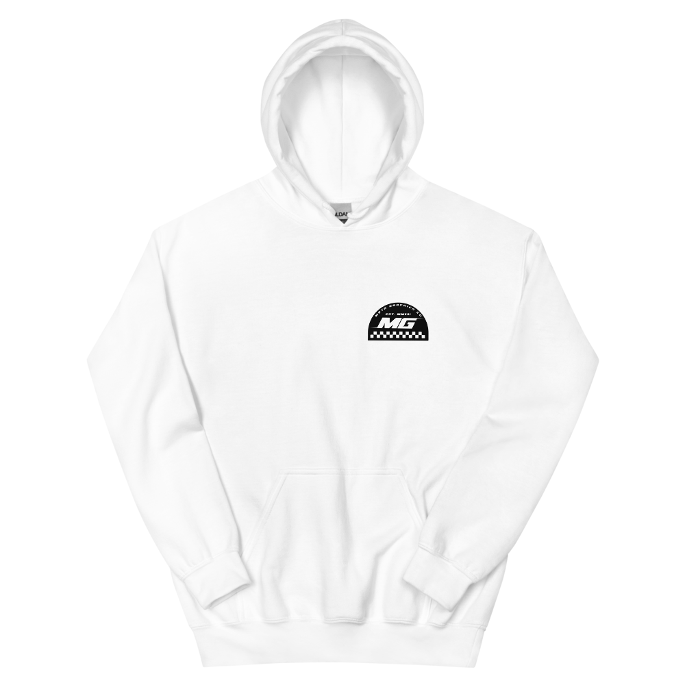 MotoGraphicsCo Blk/White Hoodie